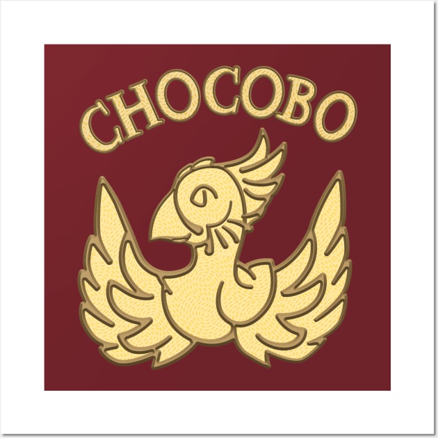 Chocobo Bill’s Chocobo Ranch FF7 remake Wall Art by SamInJapan